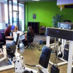 Front Counter, Abdominal Training Area